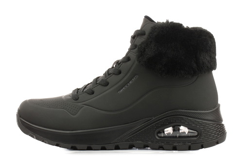 Skechers magaszárú cipő bélelt 167274/BBK UNO RUGGED-FALL AIR