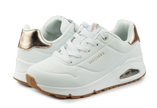 Skechers női fűzős sneaker cipő 310545L/WHT UNO GEN-1-SHIMMER AWAY